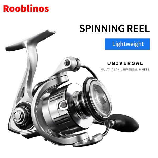VX Spinning Fishing Reel 5.2:1 Gear Ratio Saltwater 2000/3000/4000 Series Fishing Spool Ultralight 17.6 lbs Aluminum Crappie or Catfish Reel De Pesca - Image 2