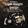 RY Spinning Fishing Reel 5.2:1 Gear Ratio Saltwater 1000/2000/3000/4000/5000/6000 Series Fishing Spool Ultralight 17.6 lbs Aluminum Crappie or Catfish Reel De Pesca - Image 4