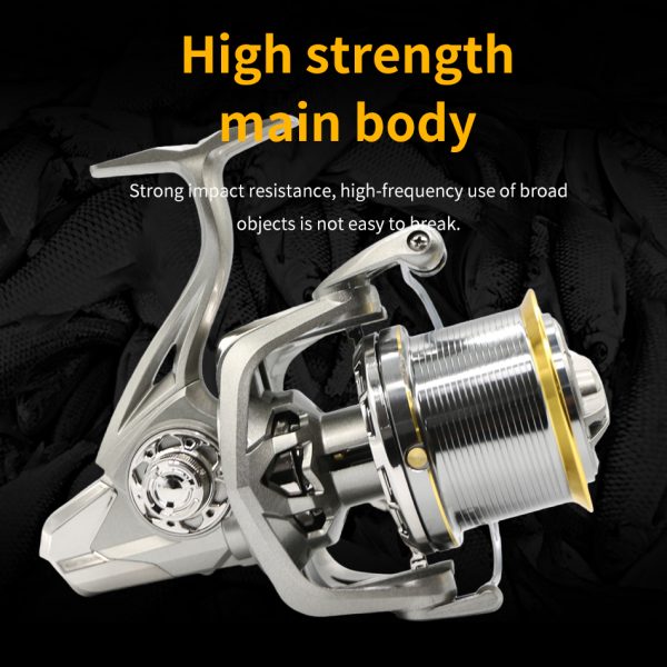 Long Shot Jigging Spinning Reel 8000/9000/10000/12000/14000 Series,17+1BB Surf Fishing Reels,55lb Max Drag,Saltwater Big Reel Visit the J-BARZILLAI Store - Image 5