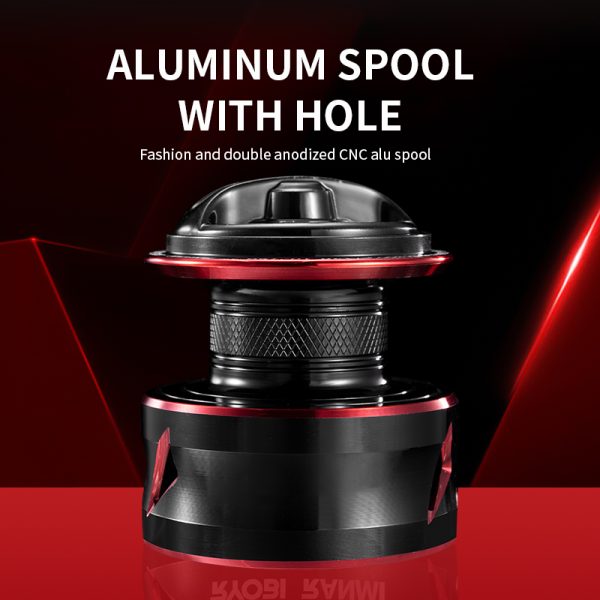 CR Spinning Reel 5.2:1 High-Speed Gear Ratio Anti-Reverse Ball Bearings 2000/3000/4000/5000 Lightweight Carrete de Pesca Stainless Steel Ball Bearings Up to 17.6 Lbs CNC Aluminum Includes - Image 4