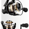RY Spinning Fishing Reel 5.2:1 Gear Ratio Saltwater 1000/2000/3000/4000/5000/6000 Series Fishing Spool Ultralight 17.6 lbs Aluminum Crappie or Catfish Reel De Pesca - Image 15