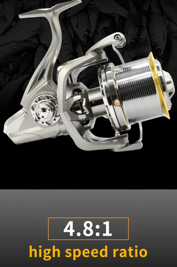 Long Shot Jigging Spinning Reel 8000/9000/10000/12000/14000 Series,17+1BB Surf Fishing Reels,55lb Max Drag,Saltwater Big Reel Visit the J-BARZILLAI Store - Image 10