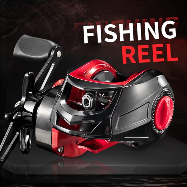Rooblinos BR Baitcasting Fishing Reel Lightweight Aluminum Spool Fishing Reel 17.6Lbs Max Drag Magnetic Braking System 7.2:1 High-Speed Gear Ratio Saltwater Freshwater Baitcaster Reels - Image 2