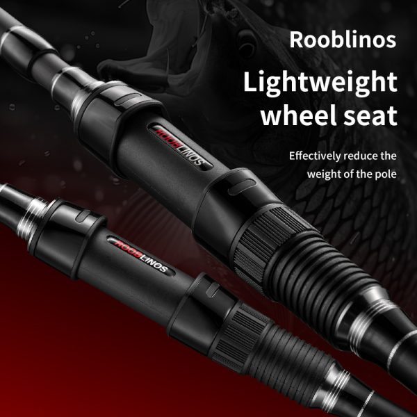 PHISHGER Surf Fishing Rod 4/5 Pieces Portable Spinning Rod Medium Light T800 High Carbon Fiber Lightweight Strength Sensitivity Travel Portable Saltwater Pole - Image 3