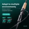 PASSJON Lure Fishing Rod 6 Feet Casting 2 Pieces Medium Light 24T High Carbon Fiber Stainless Steel Guides Cork Handle Sensitive Lightweight Strength Bass Salmon Trout Pole - Image 3
