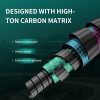 PASSJON Lure Fishing Rod 6 Feet Casting 2 Pieces Medium Light 24T High Carbon Fiber Stainless Steel Guides Cork Handle Sensitive Lightweight Strength Bass Salmon Trout Pole - Image 4