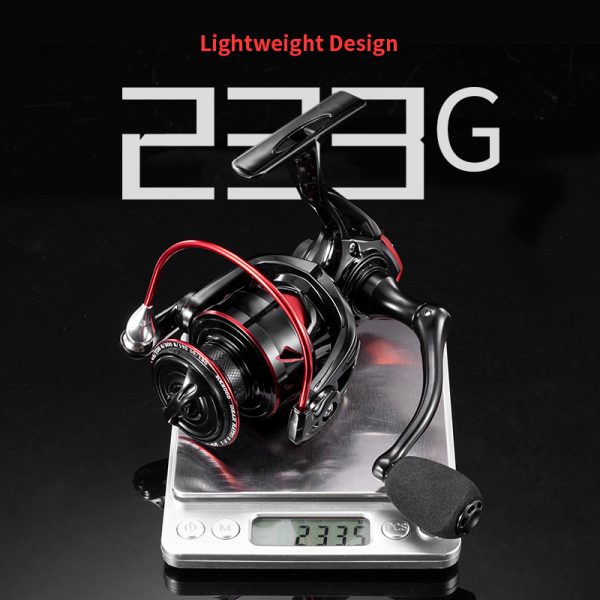 CR Spinning Reels Ultralight Metal 5.2:1 Gear Ratio 10+1BB Saltwater or Freshwater 39LBS Max Drag Fishing reels - Image 2