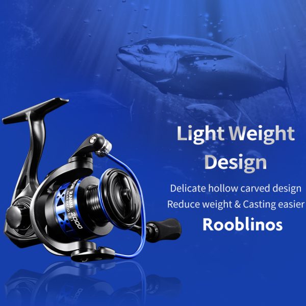 Easting Fishing Reel All Metal Spinning Reel Saltwater or Freshwater Fishing Reel Tackle Accessories - Image 6