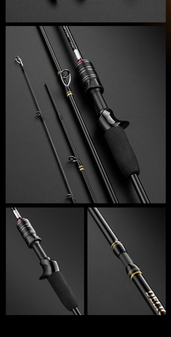 Delicacy Stream Fishing Rod Ultralight 6/6.5 Feet 2 Pieces Casting Travel Bait Rods High Carbon Fiber Stainless Steel Guides EVA Handle Saltwater Freshwater Bass Trout Sunfish Fishing Pole - Image 15