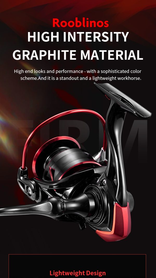 CR Spinning Reels Ultralight Metal 5.2:1 Gear Ratio 10+1BB Saltwater or Freshwater 39LBS Max Drag Fishing reels - Image 6